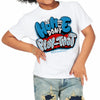 Military Blue 4s DopeSkill Toddler Kids T-shirt Homie Don't Play That Graphic