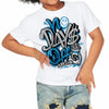 Military Blue 4s DopeSkill Toddler Kids T-shirt No Days Off Graphic