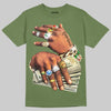 'Prosperous Hands' DopeSkill Graphic T-Shirt Streetwear - Military Green