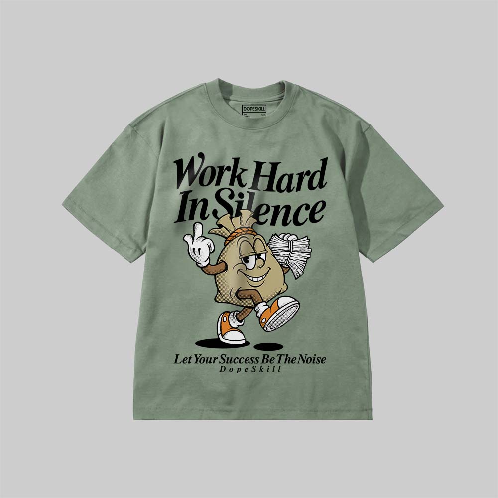 Work Hard In Silence DopeSkill Premium T-shirt Streetwear - Bay