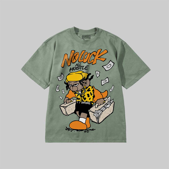 No Luck, All Hustle DopeSkill Premium T-shirt Streetwear - Bay