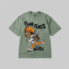 Fear Fuels The Hustle DopeSkill Premium T-shirt Streetwear - Bay