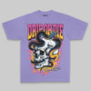 Purple Oversize Print Drip or Die DopeSkill Graphic Premium T-shirt Streetwear - Violet