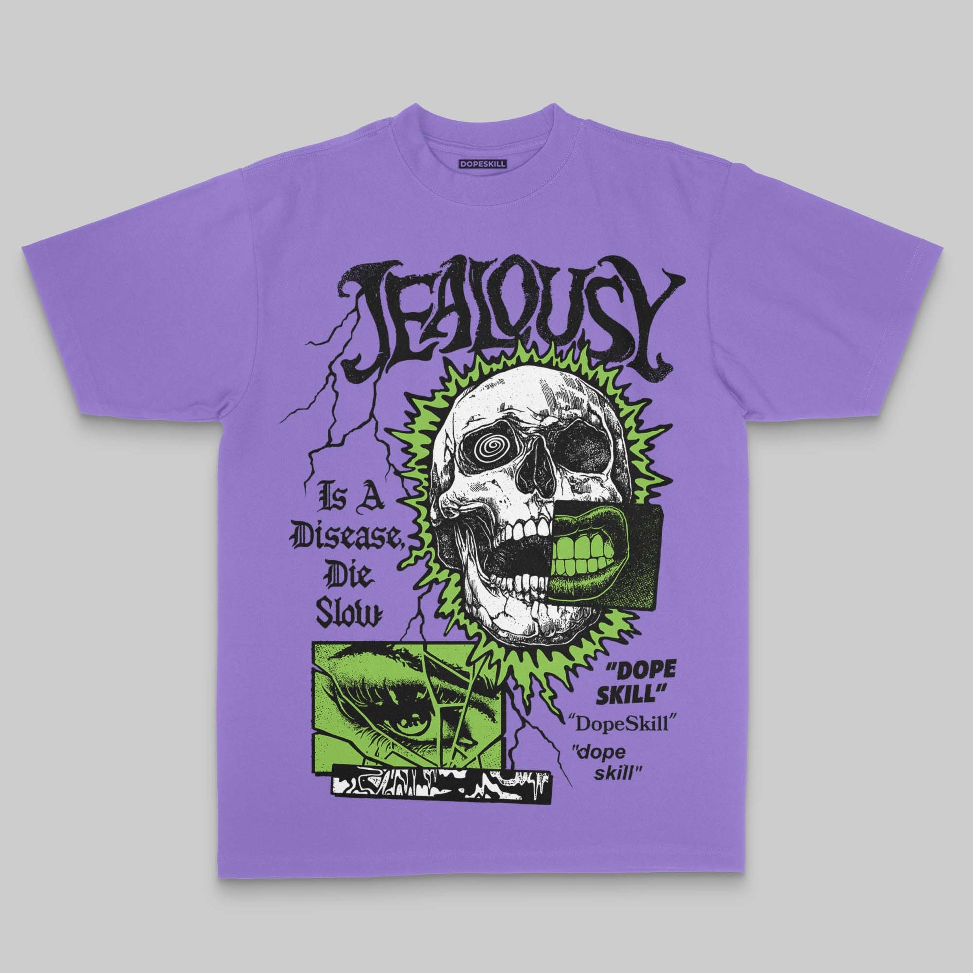 Jealousy DopeSkill Premium T-shirt Streetwear - Violet