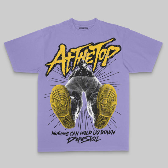 Purple Oversize Print Nothing Can Hold US Down DopeSkill Graphic Premium T-shirt Streetwear - Violet