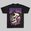 Purple Oversize Print Drip or Die DopeSkill Graphic Premium T-shirt Streetwear - Black