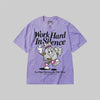 Work Hard In Silence DopeSkill Premium T-shirt Streetwear - Violet