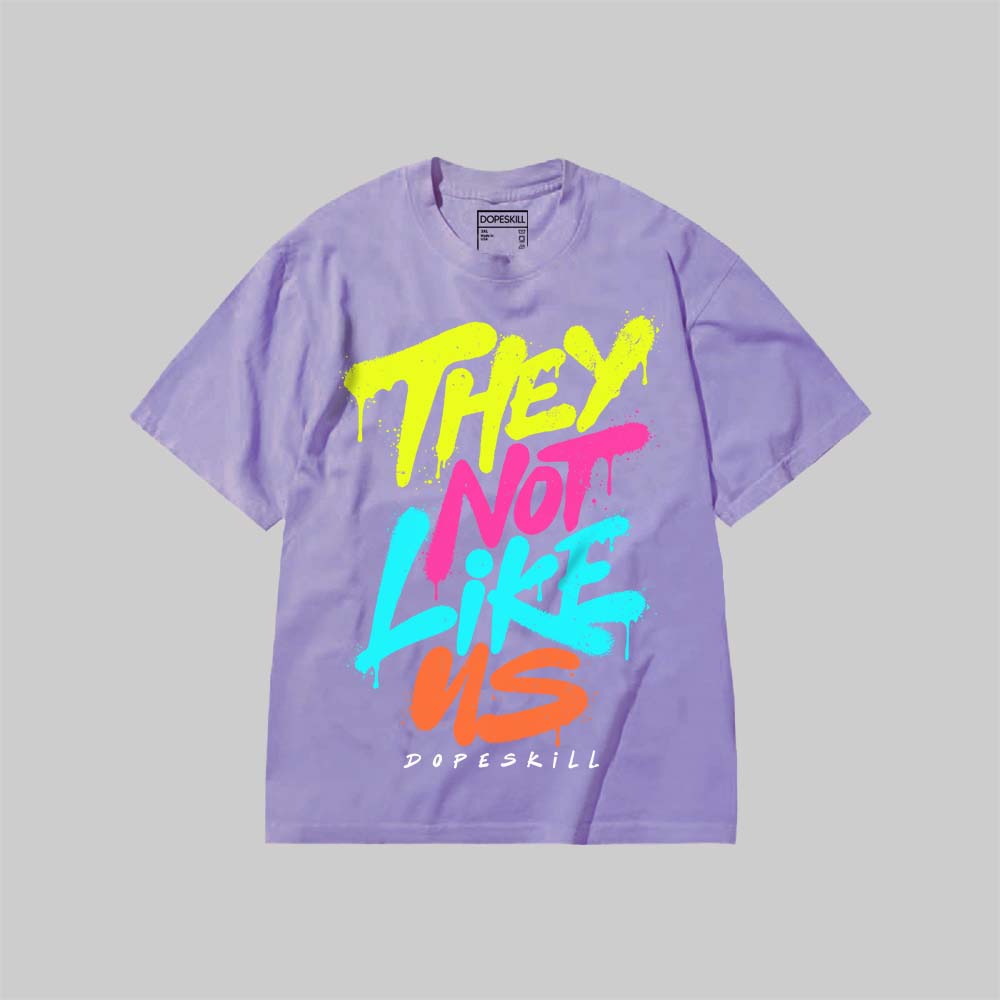 They Not Like Us DopeSkill Premium T-shirt Streetwear - Violet