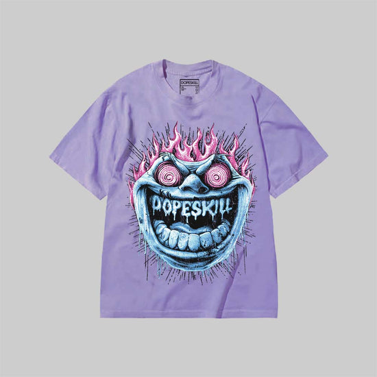 Hellfire DopeSkill Premium T-shirt Streetwear - Violet