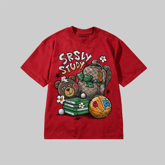 SRSLY Study DopeSkill Premium T-shirt Streetwear - Red