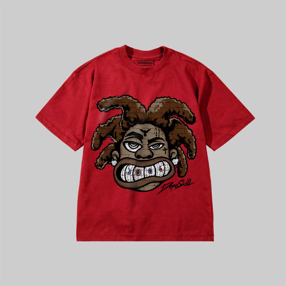 GLITZ GREMLIN DopeSkill Premium T-shirt Streetwear - Red