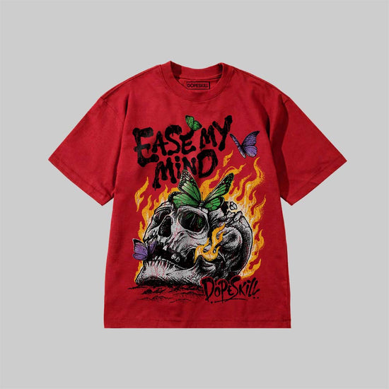 Ease My Mind DopeSkill Premium T-shirt Streetwear - Red