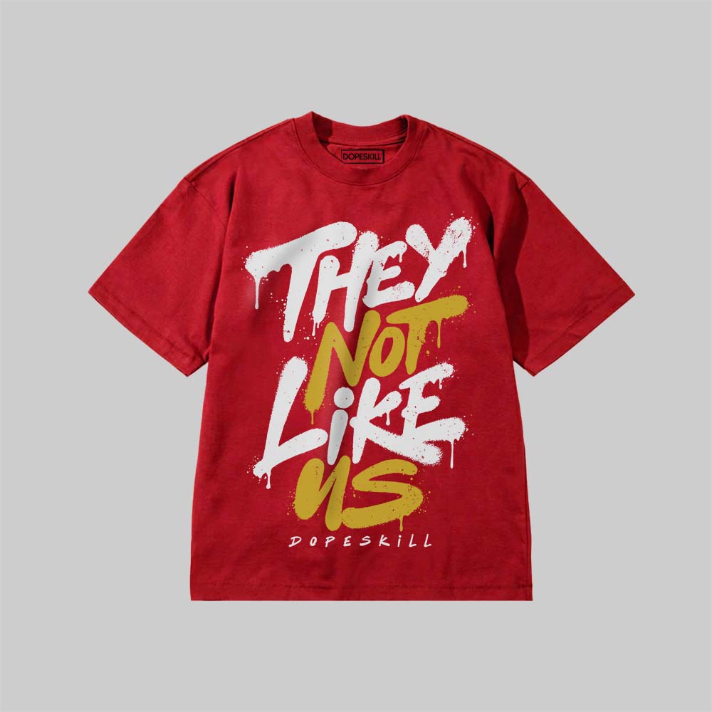 They Not Like Us DopeSkill Premium T-shirt Streetwear - Red