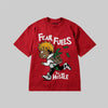 Fear Fuels The Hustle DopeSkill Premium T-shirt Streetwear - Red