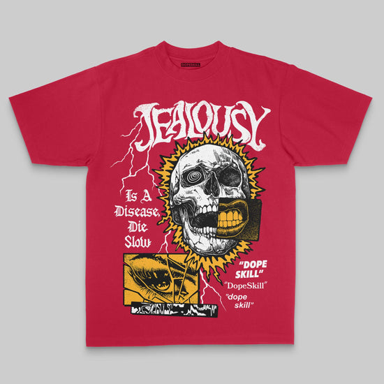 Jealousy DopeSkill Premium T-shirt Streetwear - Red