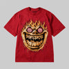 Hellfire DopeSkill Premium T-shirt Streetwear - Red