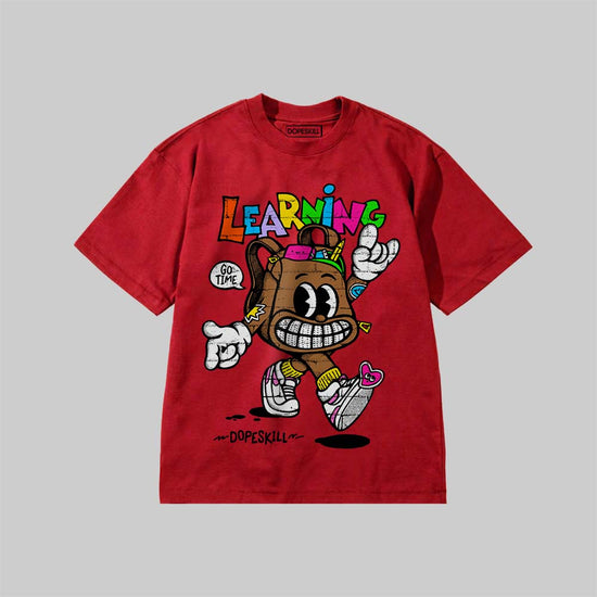 Learning DopeSkill Premium T-shirt Streetwear - Red