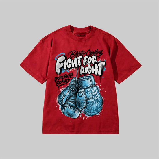 Fight For Right DopeSkill Premium T-shirt Streetwear - red