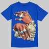 'Prosperous Hands' DopeSkill Graphic T-Shirt Streetwear - Royal
