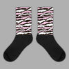 Jordan 11 Retro Neapolitan DopeSkill Sublimated Socks Abstract Tiger Graphic Streetwear