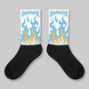 Denim 4s DopeSkill Sublimated Sock FIRE Graphic