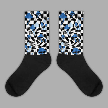 Jordan 11 Low “Space Jam” DopeSkill Sublimated Socks Mushroom Graphic Streetwear