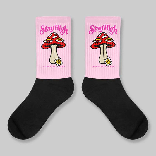 Pink Collection DopeSkill Sublimated Socks Stay High Graphic