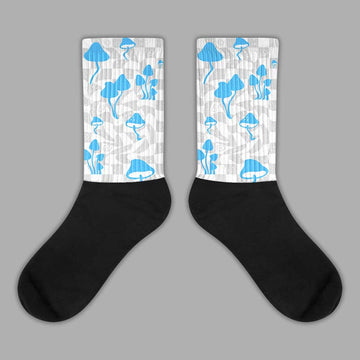 Dunk Low Pure Platinum DopeSkill Sublimated Socks Mushroom Graphic Streetwear