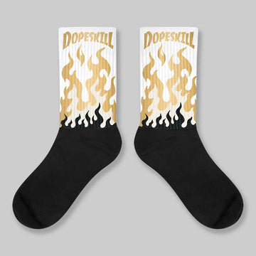 “Mother’s Day” 11s DopeSkill Sublimated Socks FIRE Graphic