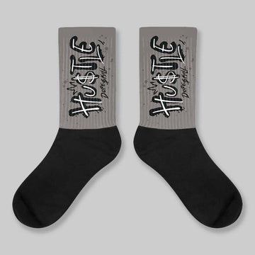 Cave Stone 4s DopeSkill Sublimated Sock Hustle Graphic