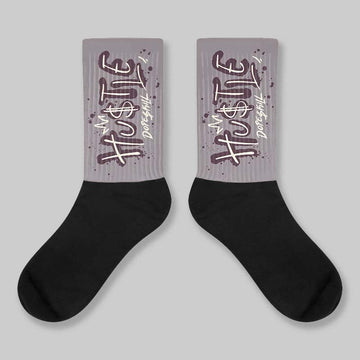 A Ma Maniére x Smokey Mauve 6s DopeSkill Sublimated Sock Hustle Graphic