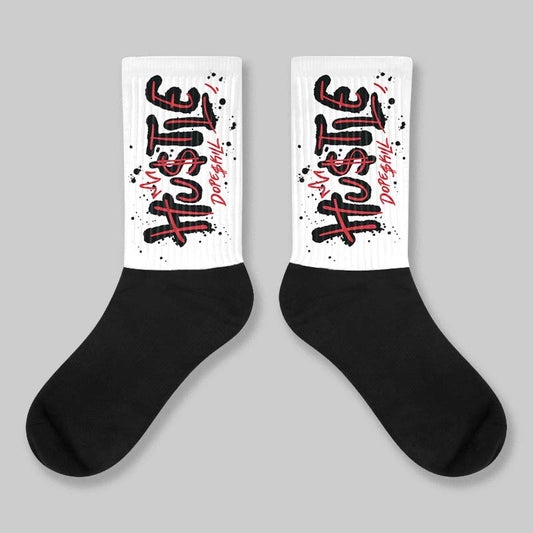 Flight Club 4s DopeSkill Sublimated Sock Hustle Graphic