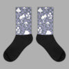 Jordan 5 Retro Low Indigo Haze DopeSkill Sublimated Socks Mushroom Graphic Streetwear