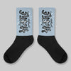 Blue Suede 40s DopeSkill Sublimated Sock Hustle Graphic
