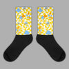 Jordan 6 “Yellow Ochre” DopeSkill Sublimated Socks Mushroom Graphic Streetwear