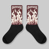 China 11s DopeSkill Sublimated Sock FIRE Graphic