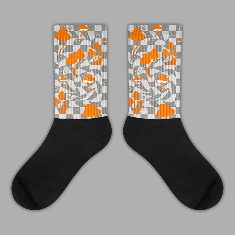 Jordan 5 Retro SE 'Craft' DopeSkill Sublimated Socks Mushroom Graphic Streetwear