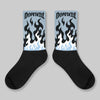 Blue Suede 40s DopeSkill Sublimated Sock FIRE Graphic