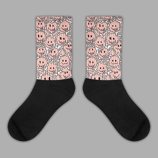 Jordan 11 Low “Legend Pink” DopeSkill Sublimated Socks Slime Graphic Streetwear