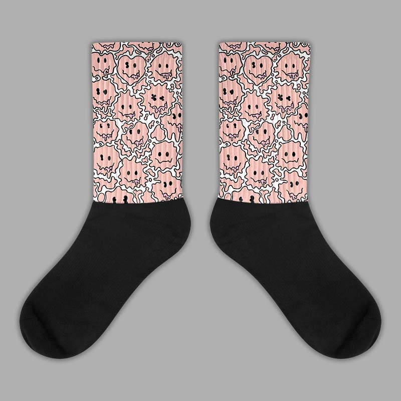 Jordan 11 Low “Legend Pink” DopeSkill Sublimated Socks Slime Graphic Streetwear