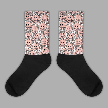 Jordan 11 Low “Legend Pink” DopeSkill Sublimated Socks Slime Graphic Streetwear