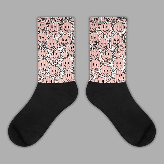 Jordan 11 Low “Legend Pink” DopeSkill Sublimated Socks Slime Graphic Streetwear