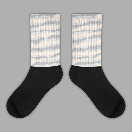 Dunk Low Cool Grey DopeSkillSublimated Socks Abstract Tiger Graphic Streetwear 