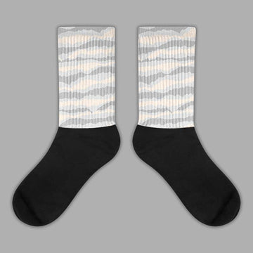 Dunk Low Cool Grey DopeSkillSublimated Socks Abstract Tiger Graphic Streetwear 