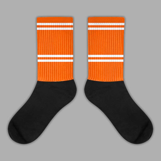 MSCHF Super Normal 2 Orange Milk DopeSkill Sublimated Socks BASIC SPORT Graphic Streetwear