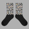 Jordan 1 High OG “Latte” DopeSkill Sublimated Socks Mushroom Graphic Streetwear