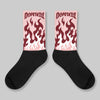 VALENTINE'S Day 3s DopeSkill Sublimated Sock FIRE Graphic