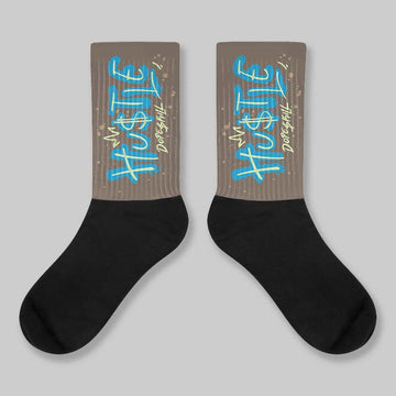 “We Outside” 3s DopeSkill Sublimated Sock Hustle Graphic