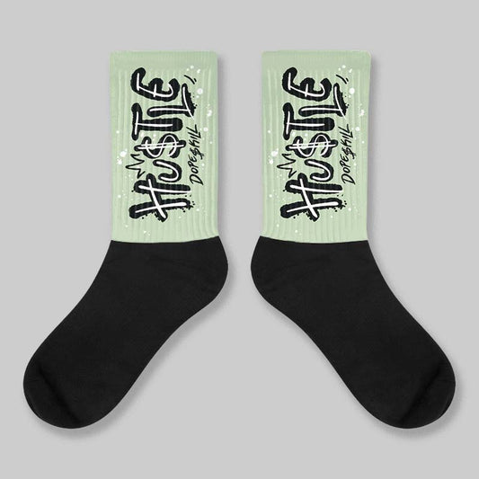 Seafoam 4s 2025 DopeSkill Sublimated Sock Hustle Graphic