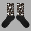 Jordan 1 Retro High OG Palomino DopeSkill Sublimated Socks Mushroom Graphic Streetwear